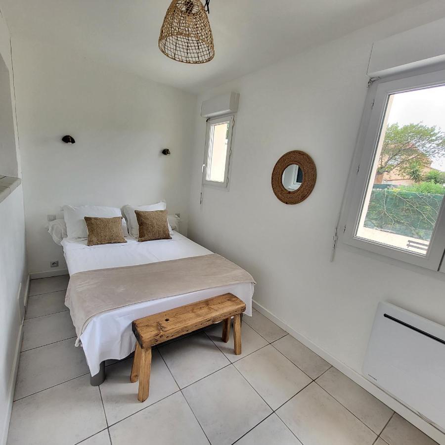 Bel Appartement Avec Jardin De 30M2 , Climatise Avec Parking Et Arrivee Autonome Cabestany Ngoại thất bức ảnh