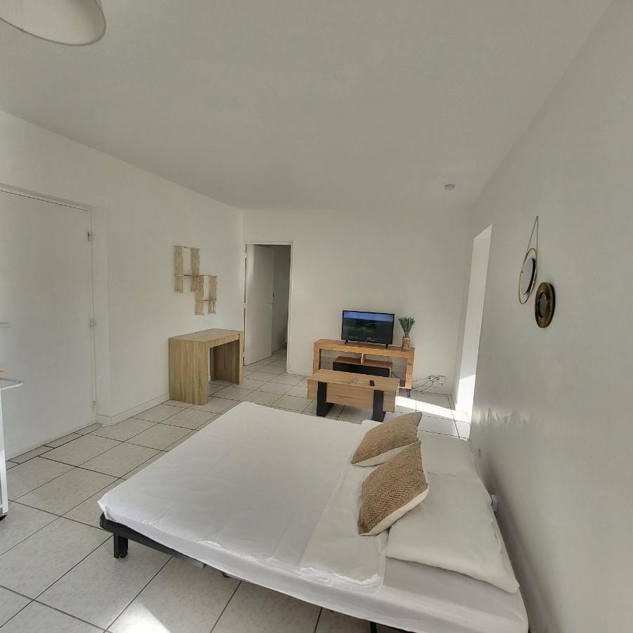Bel Appartement Avec Jardin De 30M2 , Climatise Avec Parking Et Arrivee Autonome Cabestany Ngoại thất bức ảnh